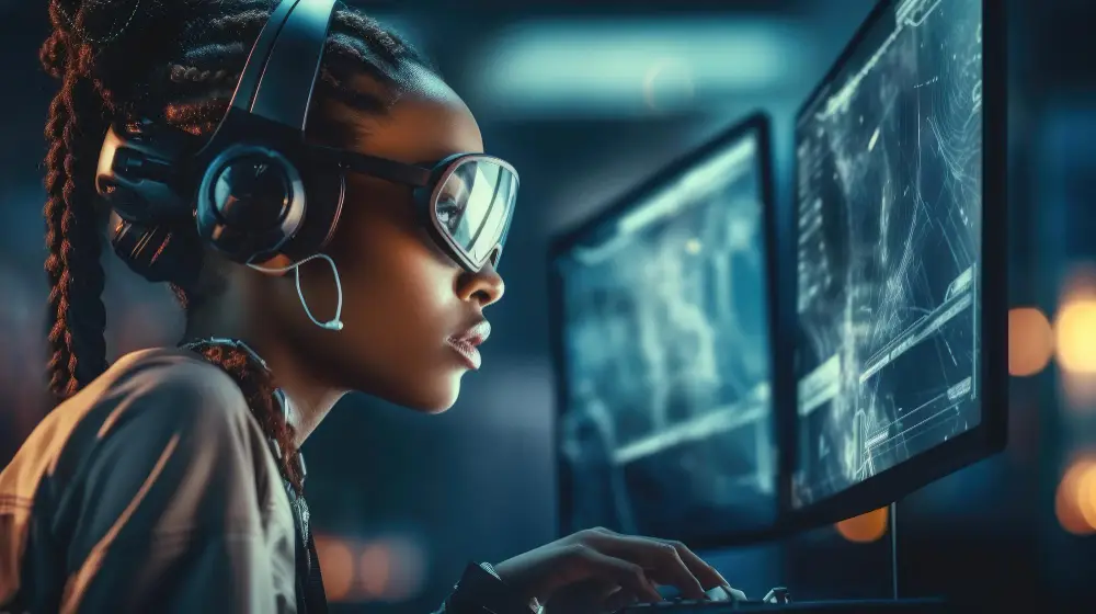 Corridor of Fame Academy AI Course student